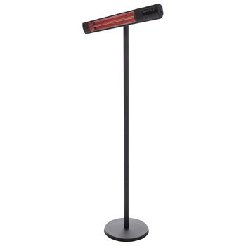 Calefactor Pie Royal Diamond Dark Oro Rosa Carbono Negro 2500 W Sunred