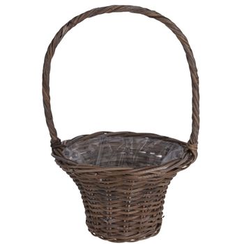 Cesta Mimbre Asa 34x53 Cm - Importacion