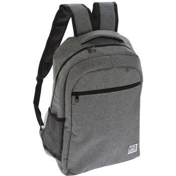 Mochila Poliester Gris 29x10x43 Cm