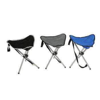 Taburete plegable Hosa ACERO - azul – Camping Sport