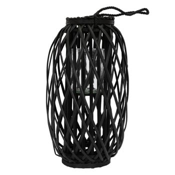 Farol Portavelas Con Asa 50 X Ø 28 Cm Ecd Germany