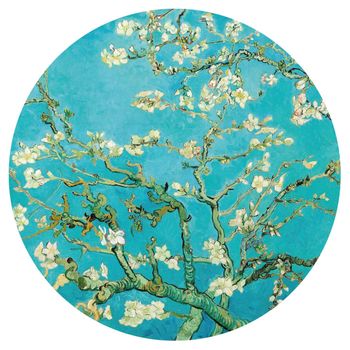 Círculo De Papel Pintado Almond Blossom 190 Cm Wallart