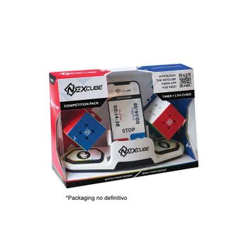 Nexcube Cubo 3x3 Pack Con Cronometro, En Que Tiempo Resolverás El Cubo? (goliath - 929023)