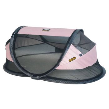 Cuna De Viaje Desplegable Baby Luxe Con Mosquitera Rosa Deryan