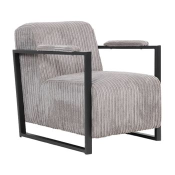 Sillón Textil Madeline 78 X 62 X 73 - Gris