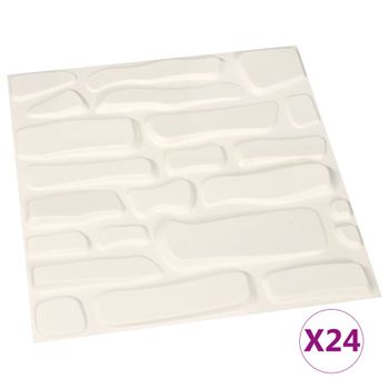 Paneles De Pared 3d 10 Uds Eps Con Diseño De Ladrillo Blanco con Ofertas en  Carrefour