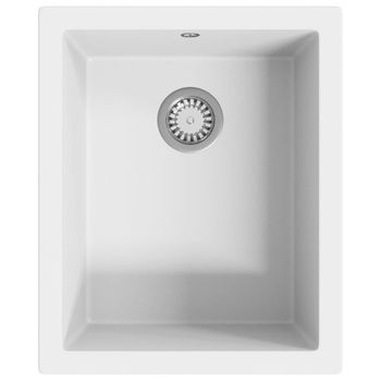 Blanco Fregadero De Encastre Manual Blanco 80cm Con Sifón - 513260 con  Ofertas en Carrefour