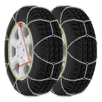 Juego De 2 Cadenas Nieve Fix&gotex Cadena Textil Para Coche Talla J.. con  Ofertas en Carrefour