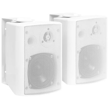 FONESTAR Pareja De Altavoces Amplificados AMBIENT-20ba Blanco 40W 20W RMS