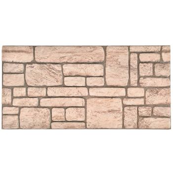 Paneles De Pared 3d Diseño De Ladrillo 11 Uds Eps Beige Vidaxl