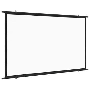 Pantalla Proyector Portátil 120'' HD 4:3 Blanco 120 Pulgadas Diagonal