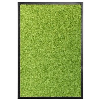 Felpudo Lavable Verde 40x60 Cm Vidaxl