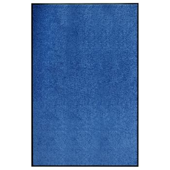 Felpudo Lavable Azul 120x180 Cm Vidaxl