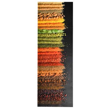 Alfombra De Cocina Lavable Spice 45x150 Cm Vidaxl