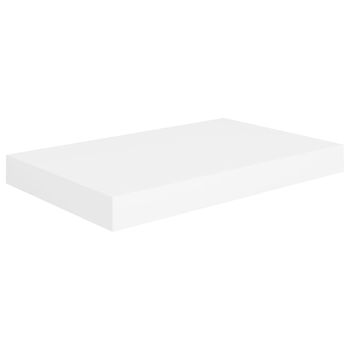 VidaXL Estante con cajón de pared MDF blanco 40x23,5x10 cm