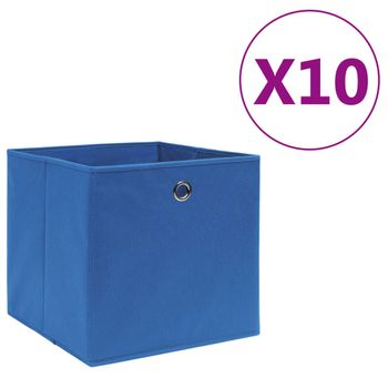 Caja De Almacenaje Tela Gris Antracita 50x30x25 Cm Vidaxl con Ofertas en  Carrefour