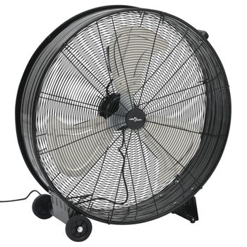 Ventilador De Tambor Industrial Negro 77 Cm 240 W Vidaxl