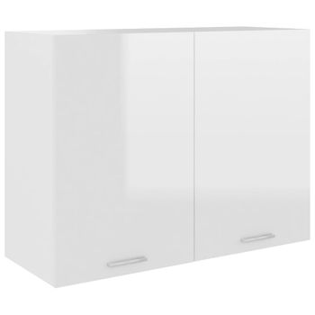 Armario colgante cocina contrachapada blanco 60x31x60 cm