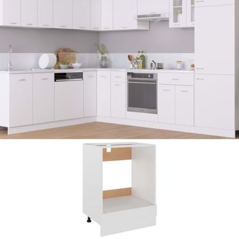 Mueble Auxiliar Para Microondas Z 65 Aglomerado Tuhome, 130 Cm A X 65 Cm An  X 40 Cm P. Duna / Blanco con Ofertas en Carrefour