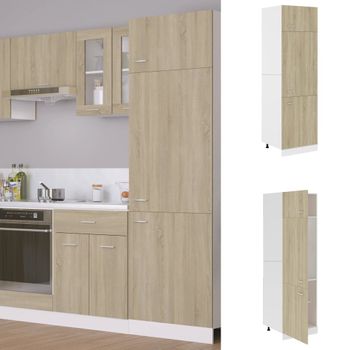 Armario esquinero Essen 2 módulos 4 puertas natural 184x214x91 cm