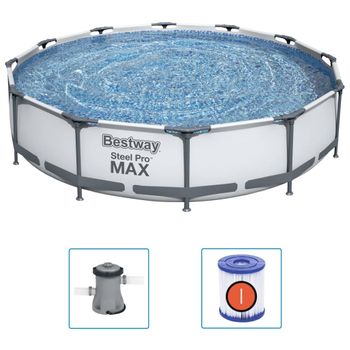 Piscina De Acero Pro Max 366x76 Cm Bestway