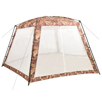 Carpa Para Piscina De Tela Camuflaje 660x580x250 Cm Vidaxl