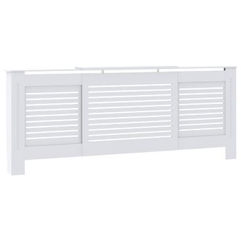 Cubierta Del Radiador De Mdf Homcom 78x19x83 Cm-blanco con Ofertas en  Carrefour