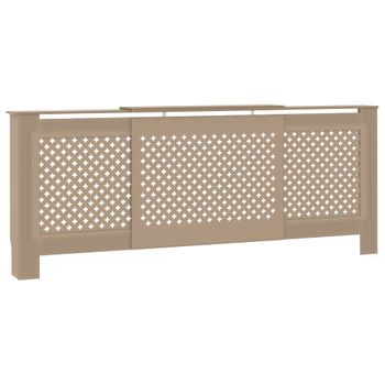 Cubierta Del Radiador De Mdf Homcom 78x19x83 Cm-blanco con Ofertas en  Carrefour