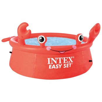 Intex Happy Crab Piscina Inflable Easy Set 183x51 Cm Intex