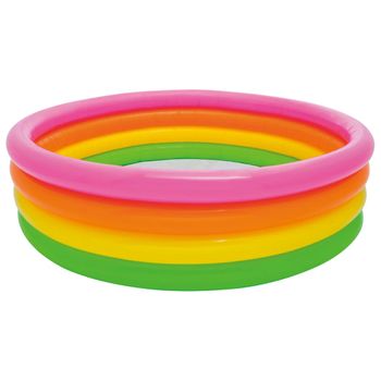 Piscina Inflable Sunset 4 Anillos 168x46 Cm Intex