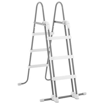 Escalera Para Piscina 3 Peldaños 91-107 Cm Intex