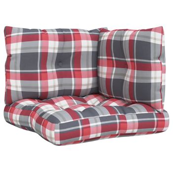 Cojín Para Tumbona Rojo Tinto (75+105)x50x3 Cm Vidaxl con Ofertas en  Carrefour