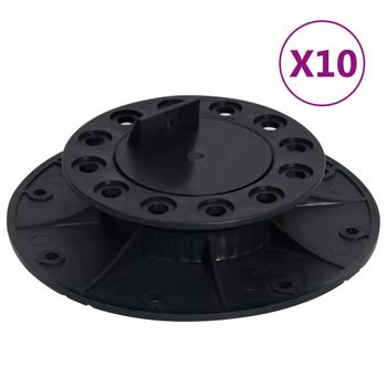 Patas Ajustables Para Terraza 10 Unidades 25-40 Mm Vidaxl