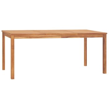 Primematik - Mesa Redonda 90 Cm Plegable Para Jardín Exterior De Madera De  Teca Certificada Kz12300 con Ofertas en Carrefour