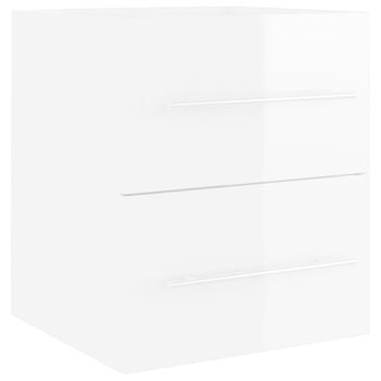 Mueble Para Debajo Del Lavabo De Melamina Homcom 60x30x59,8 Cm Roble con  Ofertas en Carrefour