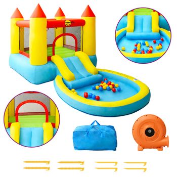 Saco De Boxeo Para Niños Innovagoods Hinchable Inflador Manual  (40x115x40cm) Pvc con Ofertas en Carrefour