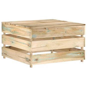 Mesa Plegable De Jardín De Madera Maciza De Acacia 120x70x74 Cm Vidaxl con  Ofertas en Carrefour