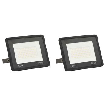 Foco Led Recargable Con Asa 30 W Blanco Frío Vidaxl con Ofertas en  Carrefour