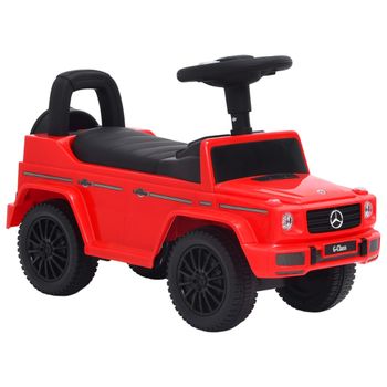 Coche Para Niños Mercedes Benz G63 Rojo Vidaxl