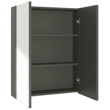 Armario De Baño Con Espejo De Pared Con 2 Puertas 58x56x13cm con Ofertas en  Carrefour