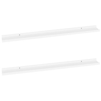 Estante De Pared De Melamina De Madera Homcom 85x14,5x47,5 Cm-blanco con  Ofertas en Carrefour