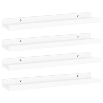 Juego De 3 Cubos Estantes De Pared De Mdf Homcom 25x25x9 Cm - Blanco con  Ofertas en Carrefour