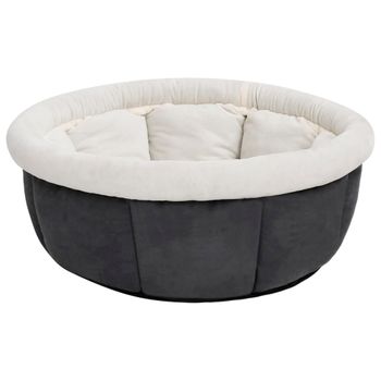 Cama Perro Con Almohada De Poliéster Espuma Pp 75x55x20cm-pawhut.gris con  Ofertas en Carrefour