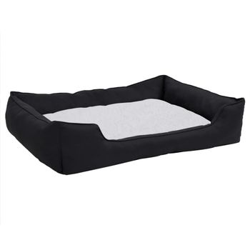 Cama Perro Con Almohada De Poliéster Espuma Pp 75x55x20cm-pawhut.gris con  Ofertas en Carrefour