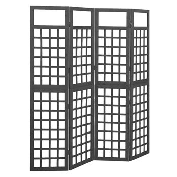 Biombo Separador De 3 Paneles, Decoración Elegante, Separador De Ambientes  Plegable, Divisor De Habitaciones, 169x165 Cm (negro) con Ofertas en  Carrefour