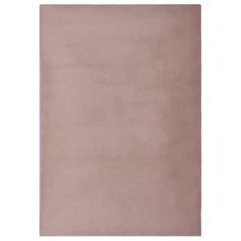 Alfombra De Pelo Sintético De Conejo Rosa Envejecido 200x300 Cm Vidaxl