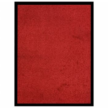 Felpudo Rojo 60x80 Cm Vidaxl