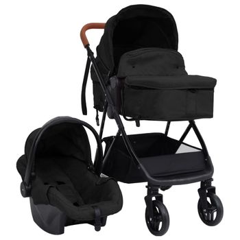 Bebelissimo - Carrito De Bebé Tres Piezas 3 En 1 - Silla De Paseo Para  Niños - Carricoche De 3 Piezas - 0-22kg - Nicea