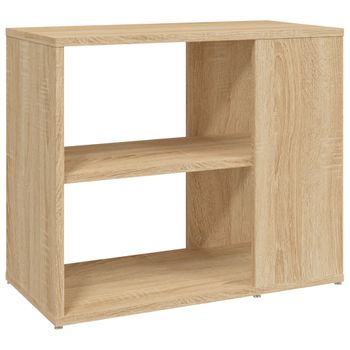 Armario Auxiliar Madera Contrachapada Roble Sonoma 60x30x50 Cm Vidaxl