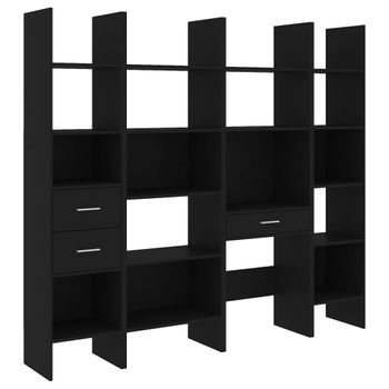 Estantería Librería De 6 Niveles De Mdf Homcom 60x21x162,5cm - Blanco con  Ofertas en Carrefour